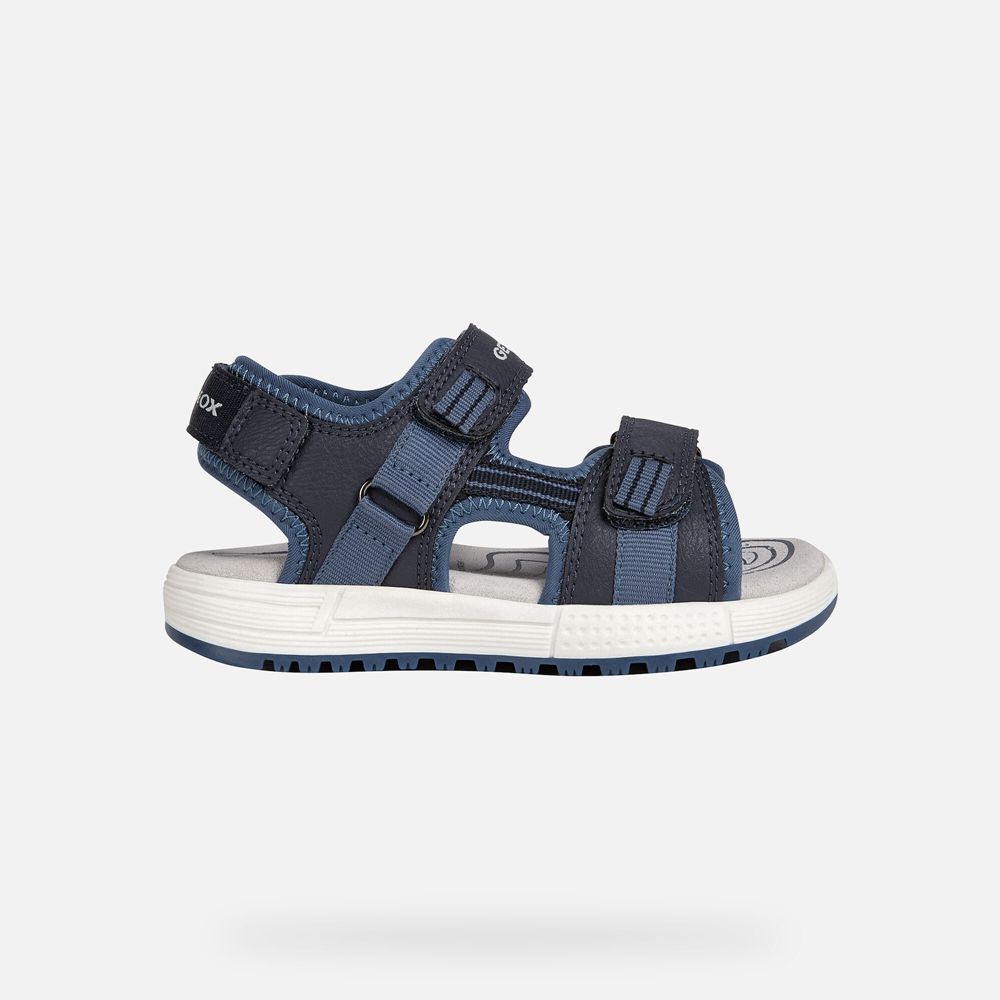 Geox Sandals Navy Alben - Geox Boys Shoes - XMWRSA781